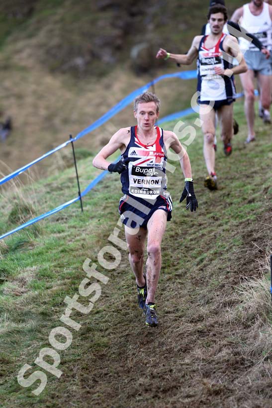 Senior Men,  Steve Vernon, BUPA Great Edinburgh Cross Country.